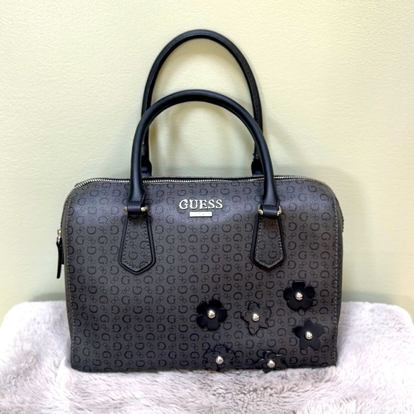 Guess Handbags - Guess Canvas Shoulder Bag